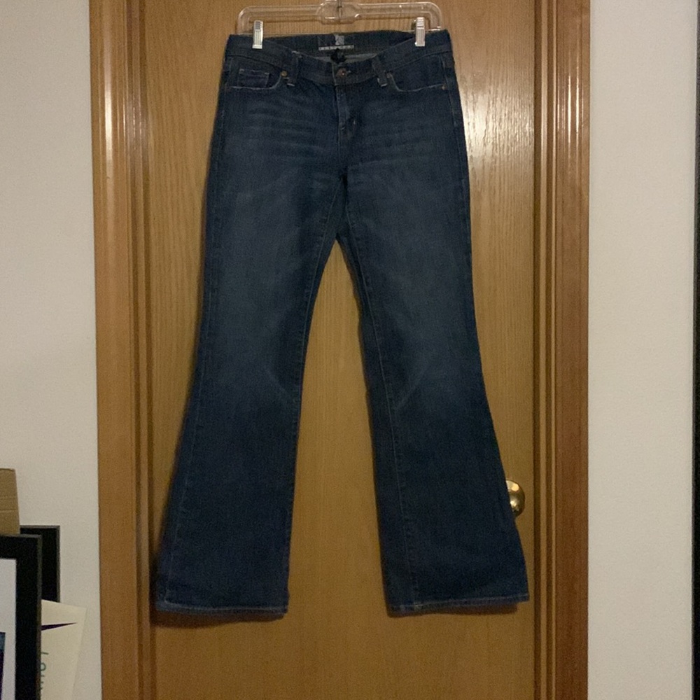 Blue Flare Leg Jeans